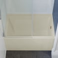 thumbnail image 5 of Voltaire 48" x 32" Right-Hand Drain Alcove Bathtub with Apron in Bisque, 5 of 10