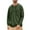Dark Green_002, variant on Domuza Henley Shirts Men Vintage Acid Wash Distressed Long Sleeve Button Shirts Fall Winter Casual Oversized Workout Pullover with Pocket Dark Green L