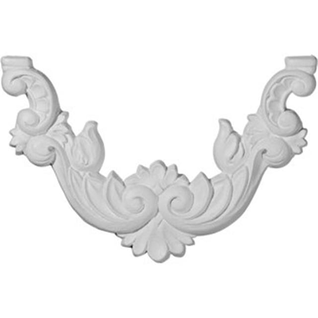 Ekena Millwork ONL09X06KE 9.87 In. W X 6.25 In. H X .5 In. P Architectural accent - Kent Center Onlay