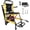 Yellow, variant on XUTUMM Powered Wheelchair, Stair Climbing Wheelchair, Mobile Stair Lifts for Seniors, Load Capacity 480lbs, Foldable