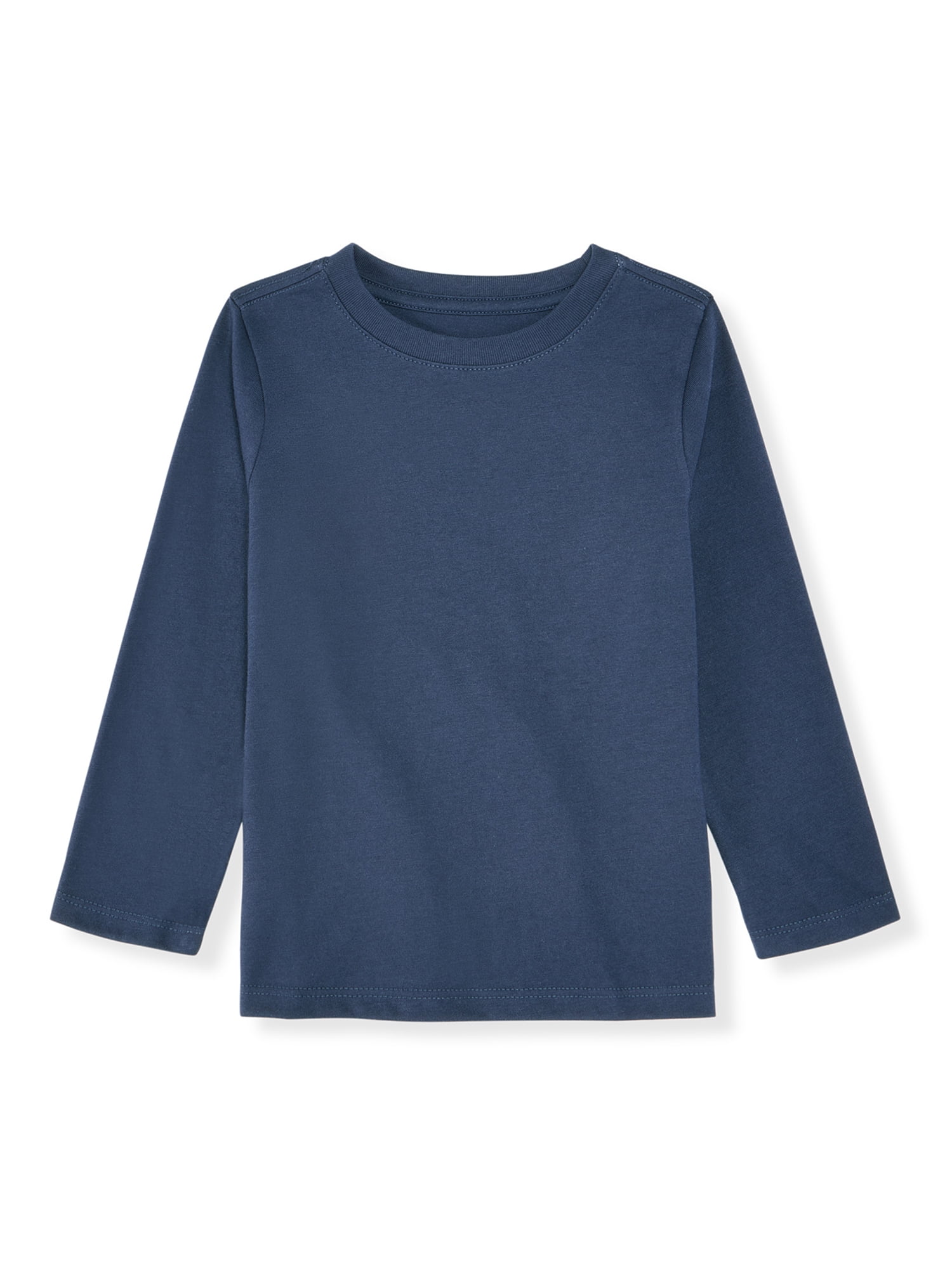 Garanimals Baby & Toddler Boys Long Sleeve Shirts, Single & 3-Pack, Sizes 0-6T