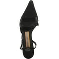 thumbnail image 5 of Sam Edelman Women's Bonnie Slingback Pump Black Satin 9M, 5 of 5
