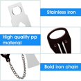 thumbnail image 4 of 2pcs Portable Door Lock Home Security, Upgraded Strong Multi Size Travel Lock For Additional Safety And Privacy, Solid Heavy Duty Lock, 4 of 5