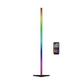 thumbnail image 1 of DOLITY Corner Floor Lamp 55" DIY Color Changing Ambience Light for Office Game Room black, 1 of 9