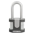thumbnail image 3 of Brinks 672-52401 Commercial 50mm Solid Steel Lock with 2" Boron Shackle - 4-Pack, 3 of 7