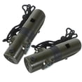 thumbnail image 1 of 2Pcs Survival Whistles with Compass Thermometer Functions Emergency Whistle Survival Tool, 1 of 9