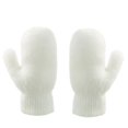 thumbnail image 4 of Gorro de punto para bebé, oso: gorro térmico para niño pequeño, gorro de invierno para recién nacido con guantes, 4 of 8