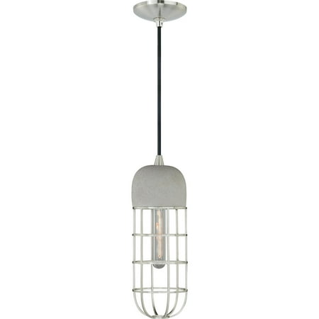 Satin Nickel 5 Port - Mini Pendants 1 Light Fixtures With Satin Nickel Finish Steel Material Medium 5