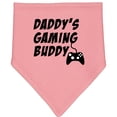 thumbnail image 2 of Inktastic Daddy's Gaming Buddy with Controller Baby Bandana Bib, 2 of 4