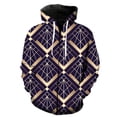 thumbnail image 1 of Sudadera con capucha y cremallera para hombre, diseño de astronauta de dibujos animados, estilo urbano, informal, de gran tamaño, con estampado 3D, unisex, de manga larga, estilo Harajuku, divertida,, 1 of 6