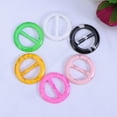 thumbnail image 2 of 6 Pcs T-Shirt Clips Scarf Ring Clip Clothes Corner Knotted Button Round Shirt Tightener Summer Costume Decoration Clamp, 2 of 6