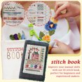 thumbnail image 3 of NAOJIE Embroidery Book Kit,Cross Stitch Kits for Beginners,DIY Easy Stamped Floral Pattern Fabric Hand Crafts(B),Embroidery Kit,Cross Stitch Kits,Cross Stitch Kits for Beginners, 3 of 5