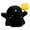 Black, variant on Cute Small Ghost Cute Pendant Halloween Decoration Suitable for Car Rearview Mirror Backpacks Key Chains and Office Desktop - Perfect for Halloween!