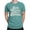Seafoam, variant on Anti-Racist Book Lover Statement Tee T-shirt Men's