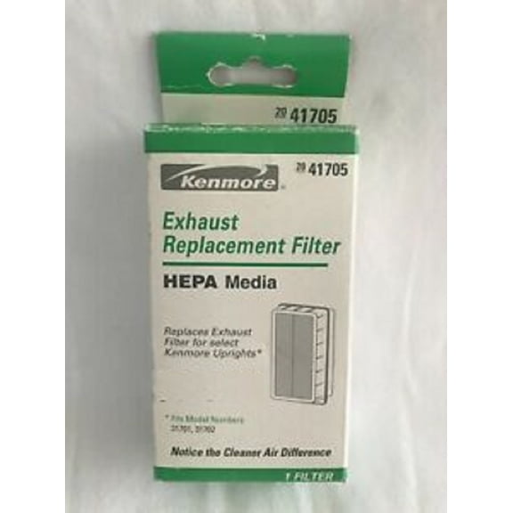 Genuine Kenmore 31701, 31702 Upright Exhaust Replacement Filter Hepa Media Type EF4- 2041705