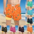 thumbnail image 6 of LRen Swim Trunks Kids Size 7,Boys Bathing Suit Quick Dry Swim Shorts Kids Swimsuit Beach Swimwear with Compression Liner, 6 of 6