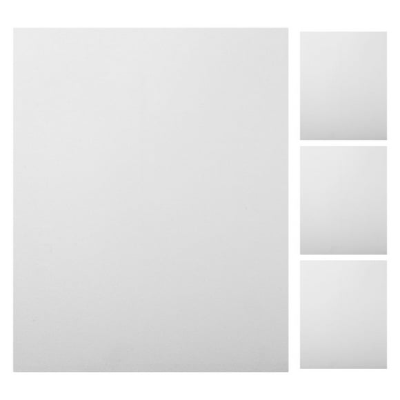 4 carteles colgantes de sublimación, de aleación de aluminio en blanco, para fotos de bricolaje.