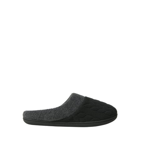 DF by DEARFOAMS Womans Quilted Fleece Clog (Best House Slippers For Sore Feet)