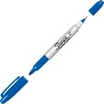 thumbnail image 2 of Sharpie® Twin Tip Permanent Marker, Blue, 2 of 2