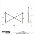 thumbnail image 3 of Chromoly Round Tube Rear Wing Tree, 3 of 6
