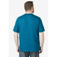 thumbnail image 2 of Boulder Creek By Kingsize Men's Big & Tall Heavyweight Jersey Crewneck T-Shirt, 2 of 5