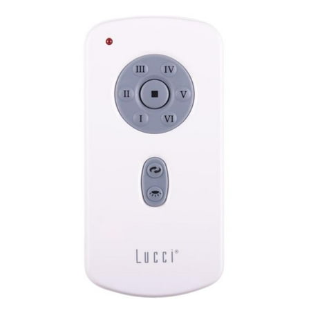 Lucci Air 52052802 Climate White Ceiling Fan Remote Control With