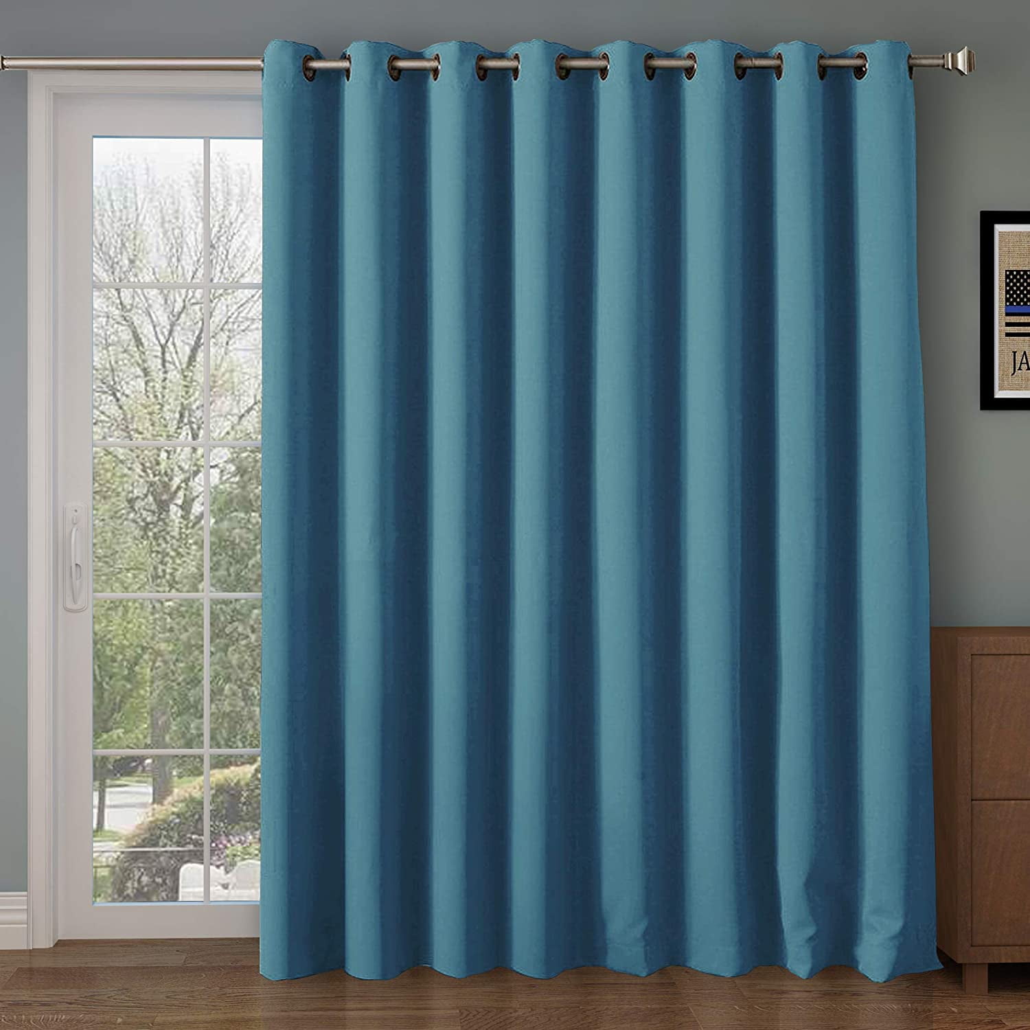 Rose Home Fashion RHF Function Curtain-Wide Thermal Blackout Patio Door