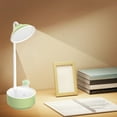 thumbnail image 1 of Yialzm Lampe de Bureau LED Pliable Rechargeable avec Réglage de Température et Protection des Yeux contre la Gradation Continue pour Bureau Étude et Vidéoconférences, 1 of 6