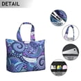 thumbnail image 5 of Retro Ethnic Paisley Ornament Carry-On - Spacious Main Compartment & Elastic Pockets, 5 of 5