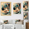 thumbnail image 4 of DESIGN ART Designart "Green Peach Elegance Iv" Minimalism Canvas Print 24 in. wide x 32 in. high, 4 of 5