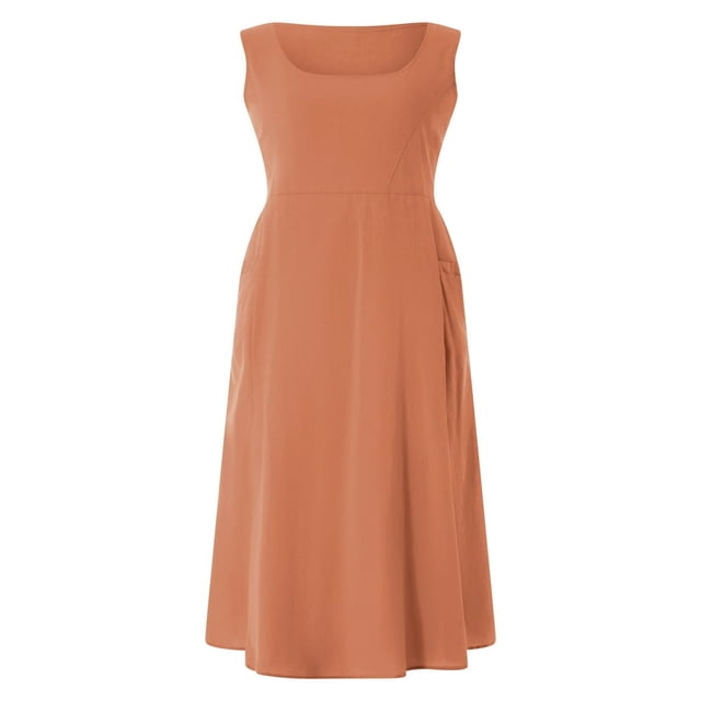Robe Longue Maxi Bohème pour Femmes, Décontractée, Sans Manches, Robe Longue, Robes d'Été de Plage pour Dames