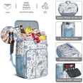 thumbnail image 5 of Travel Cooler Bag - Paisley Pattern Camping Beer Cooler Backpack with Bottle Opener- Waterproof Insulated Picnic Backpacks - Cooler Bag for Beach, 5 of 6