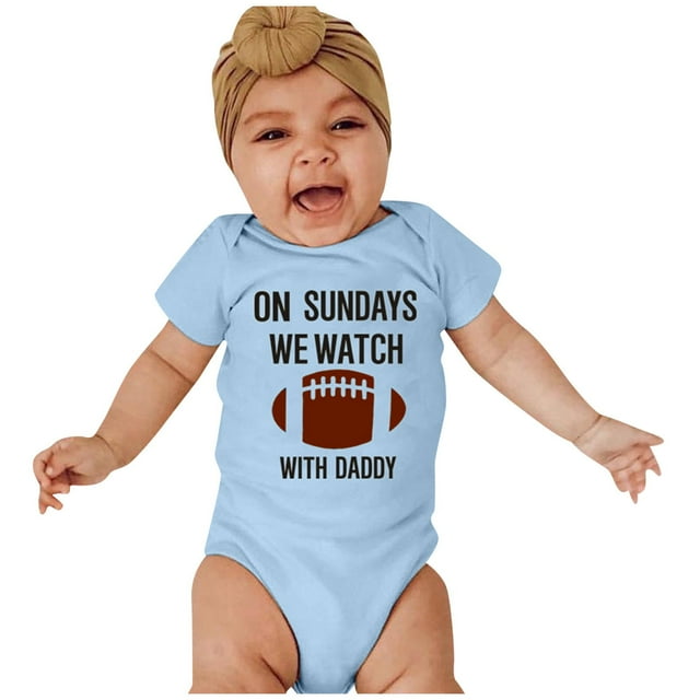 Catégorie de Produits Bodys pour Filles Titre du Produit Romper à Manches Courtes avec Imprimé de Rugby - Bébé Unisexe pour et Enfants