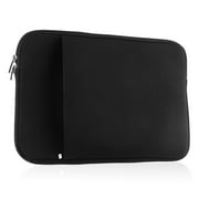 NUOLUX ROSENICE Laptop Sleeve Case Carry Bag With Zipper for 13inch Air/ Pro/ Retina (Black)