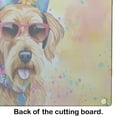 thumbnail image 4 of Airedale Terrier Hippie Dawg Glass Cutting Board Large 12 in x 15 in, 4 of 5