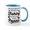 White/Blue Inside, variant on CafePress - Love Fishing And Being Papaw Mugs - 11 oz Ceramic Mug - Novelty Coffee Tea Cup