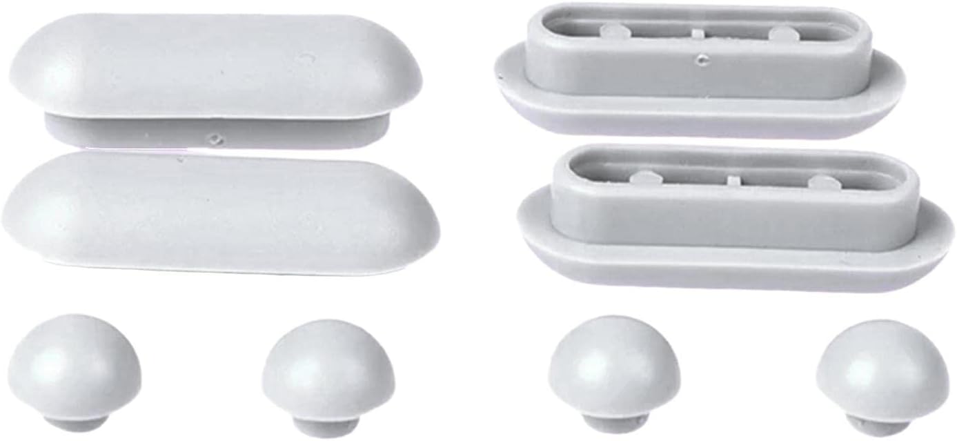 Bidet Toilet Lid Bumpers Universal Replacement Kit For Bathroom Hotel