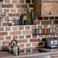 thumbnail image 5 of Spice Racks Organiser - 4 Tier Hanging Stainless Steel Spice Racks Wall Mounted With Adhensive Stickder Screws - Kitchen Pantry Shelf For Spices A, 5 of 5