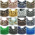 thumbnail image 2 of U8MO 1 Strand Natural Stone Gemstone Rock Round Beads Lot 4mm 6mm 8mm 10mm 12mm-Red Agate-8mm (44~45pcs), 2 of 9