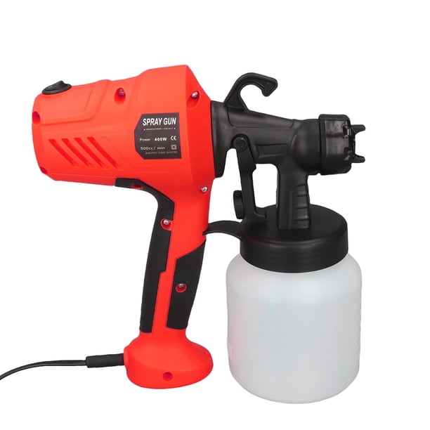 Rociador De Pintura Eléctrica Para Atomización Fina, 3 Patrones, Pistola De Rociado De Látex De Tasa De Flujo Ajustable Para Muebles, Paredes, Techos