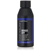 MATRIX Total Results Brass Off Nourishing Conditioner | Nourishes & Moisturizes Dry Hair | For Color Treated Hair | 1.7 Fl. Oz.