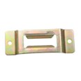 thumbnail image 4 of E Pista Ranura Única Ranura Correas para Trinquete Conexión Bronce Tono 8 Unique Bargains Anclajes de riel lateral de caja de camión automotriz, 4 of 7