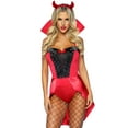 thumbnail image 3 of Leg Avenue Women's Devilish Darling Devil Costume, 3 of 4