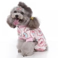 thumbnail image 4 of NEW Pet Dog Flannel Plaid PJs Pajamas Pet Cat Shirt Dress Cute Clothes, 4 of 7