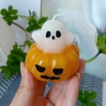 thumbnail image 6 of Halloween Decorations Halloween Pumpkin Ghost Mini Candles,Scented Ghost Shaped Decorative Candles,Cute Wax Mini Candles Tabletop Decoration for Autumn Halloween Party Favor Supplies, 6 of 7