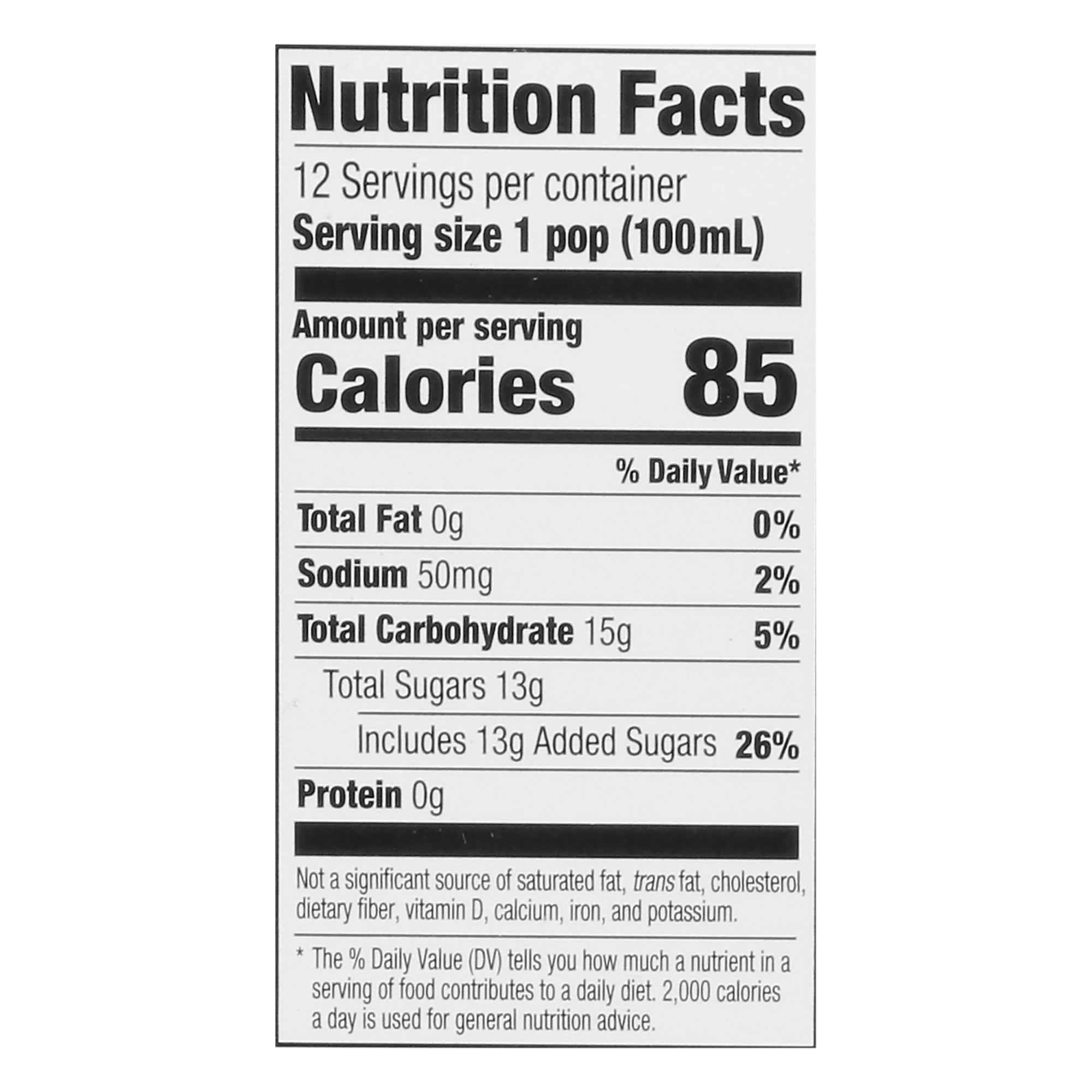Daily's Poptails Alcohol Infused Freezer Pops Variety Pack, Strawberry, Green Apple and Watermelon, 12 Count