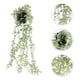 thumbnail image 5 of EeaseMX Decoración colgante de enredadera para valla de jardín, imitación de ratán para colgar en la pared., 5 of 8
