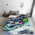 thumbnail image 6 of Ghostbusters Poster Flannel Blanket Ultra-Soft Micro Fleece Throw Blanket For Bed Sofa Couch Car Office Unisex Adult Fuzzy Bed Blanket Cozy Kids Throw Blanket 40"x30", 6 of 8