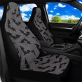 thumbnail image 2 of Binienty Halloween Bat Car Front Seat Covers Set 2 Pack Waterproof High Back Car Bucket Seat Covers Breathable Soft Comfortable Cloth Automotive Interior Protectors Universal for SUV Truck Van, 2 of 8