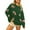 Green, variant on SwiftWear Women's Sparkle Sequin Embellished Crewneck Sweatshirt Plus Size Oversized Comfort Top Casual Long Sleeve Glitter Pullover Trendy Orange